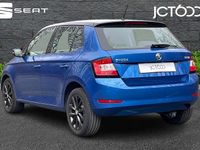 Used Skoda Fabia Colour Edition 94 HP (69 kW) 2018 Blue Hatchback