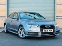 Used Audi A6 S-Line 190 HP (139 kW) 2015 Grey Sedan
