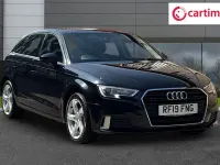 Used Audi A3 Sportback Sport 150 HP (110 kW) 2019 Black Hatchback