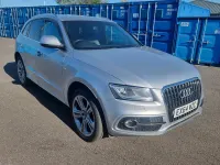 Used Audi Q5 S-line plus 225 HP (165 kW) 2014 Silver SUV