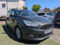 Usado Ford Grand C-Max Zetec 120 HP (88 kW) 2017 Cinzento Monovolume