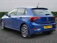 Used VW Polo Life 95 HP (69 kW) 2022 Blue Hatchback