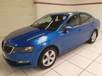 Used Skoda Octavia SE Technology 116 HP (85 kW) 2019 Blue Hatchback