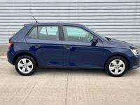 Used Skoda Fabia SE 95 HP (69 kW) 2017 Blue Hatchback