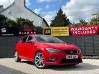 Begagnad Seat Leon FR 150 HK (110 kW) 2015 Röd Halvkombi