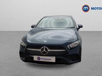 Used Mercedes A250 AMG line 218 HP (160 kW) 2021 Blue Hatchback