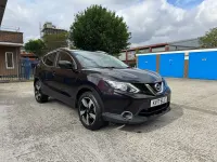 Used Nissan Qashqai N-Connecta 2017 Black SUV