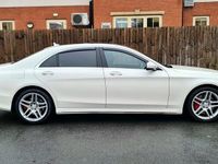 Used Mercedes S350L AMG line 2015 White Sedan