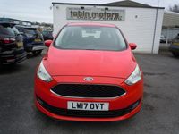 Used Ford C-MAX Zetec 125 HP (91 kW) 2017 Red MPV