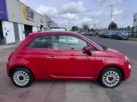 Used Fiat 500 Lounge 69 HP (50 kW) 2017 Red Hatchback