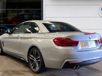 Used BMW 420 M Sport 187 HP (137 kW) 2018 Silver Cabriolet