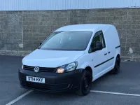 Used VW Caddy Startline 102 HP (75 kW) 2014 White MPV