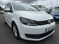 Used VW Touran SE 105 HP (77 kW) 2014 White MPV