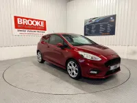 Used Ford Fiesta ST-Line 125 HP (91 kW) 2019 Red Hatchback