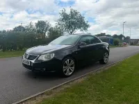 Used VW Eos Individual 250 HP (183 kW) 2007 Black Cabriolet
