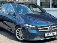 Used Mercedes B180 Premium Plus 116 HP (85 kW) 2019 Blue Hatchback