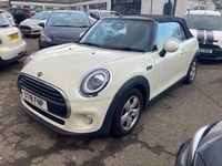 Begagnad Mini Cooper Cabriolet 2018 Vit Cab