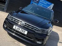 Used VW Tiguan R-line 150 HP (110 kW) 2019 Black SUV