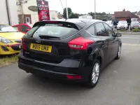 Used Ford Focus Zetec 120 HP (88 kW) 2015 Black Hatchback