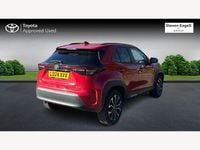 Used Toyota Yaris Hybrid Design 2024 Red Hatchback