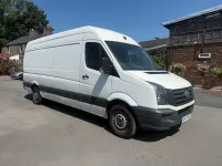 Used VW Crafter 140 HP (102 kW) 2017 White Van