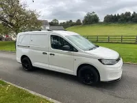 Used VW Caddy 102 HP (75 kW) 2021 White MPV