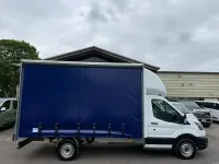 Used Ford Transit 130 HP (95 kW) 2022 White Cabriolet