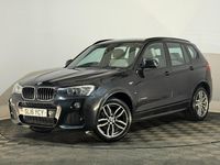 Used BMW X3 M Sport 190 HP (139 kW) 2016 Black SUV