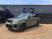 Used Land Rover Range Rover Sport SVR 575 HP (422 kW) 2018 Blue SUV