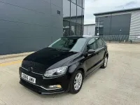 Used VW Polo SE 60 HP (44 kW) 2015 Black Hatchback