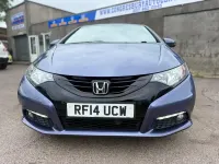 Used Honda Civic SE Plus 2014 Blue Hatchback