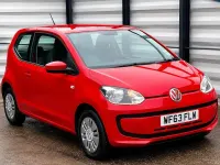 Used VW up! move up! 60 HP (44 kW) 2013 Red Hatchback