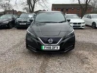 Used Nissan Leaf 110 kW (150 HP) 2018 Black Hatchback