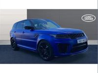 Used Land Rover Range Rover Sport SVR 575 HP (422 kW) 2022 Blue SUV