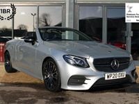 Used Mercedes E350 AMG Line Premium Plus 2020 Silver Cabriolet