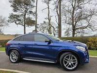 Used Mercedes GLE350 AMG Line Premium 2017 Blue Coupe