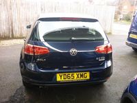 Used VW Golf VII Match 2015 Blue Hatchback