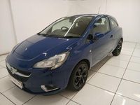Used Vauxhall Corsa SRi 75 HP (55 kW) 2018 Blue Hatchback
