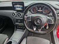 Used Mercedes A180 AMG line 2017 Red Hatchback