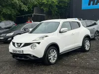 Used Nissan Juke Acenta Premium 110 HP (80 kW) 2014 White SUV