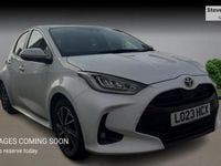 Used Toyota Yaris Hybrid Design 2023 White Hatchback