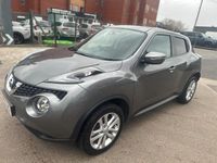 Usado Nissan Juke Acenta 110 HP (80 kW) 2017 Cinzento SUV