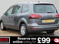 Used VW Sharan SE 150 HP (110 kW) 2019 Grey MPV