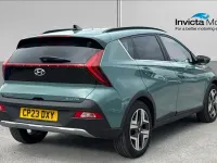 Used Hyundai Bayon Premium 120 HP (88 kW) 2023 Mangrove green pearl SUV
