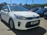 Used Kia Rio 2017 White Hatchback