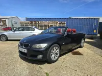 Used BMW 320 Cabriolet Basis 170 HP (125 kW) 2008 Black Cabriolet