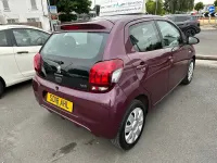 Used Peugeot 108 Active 68 HP (50 kW) 2018 Mauve/purple Hatchback