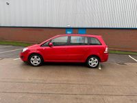 Used Vauxhall Zafira 2013 Red MPV