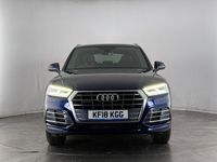 Used Audi Q5 S-Line 252 HP (185 kW) 2018 Blue SUV