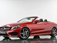 Used Mercedes C250 AMG Line Premium Plus 2017 Red Cabriolet
